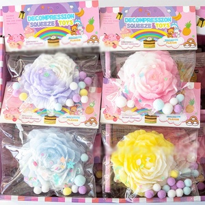 ของเล่นบีบอัดรูปอุ้งเท้าแมวน่ารักขนฟูหลากหลายแบบ TPR สีสันสดใส ของเล่นบีบคลายเครียดสำหรับเด็กและทุกเพศ - Product Image 5