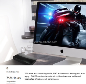 ขายร้อน8-Port <span class=keywords><strong>Tenda</strong></span> SG108สวิตช์เครือข่ายกิกะบิตเต็มรูปแบบ - Product Image 6