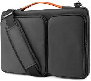 नि: शुल्क नमूने 360 सुरक्षात्मक लैपटॉप कंधे बैग के लिए 15.6 इंच के लैपटॉप