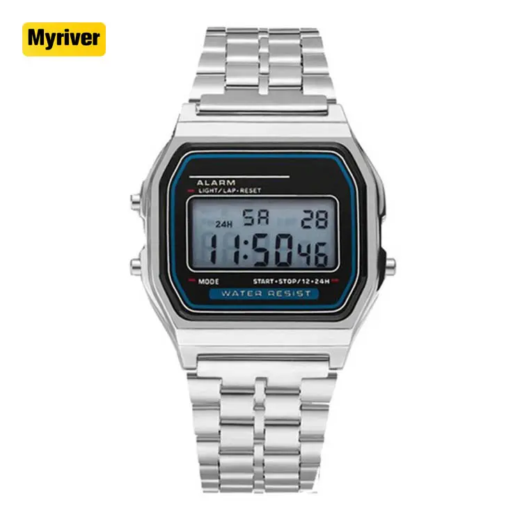 Myriver Large Automatic Watch Women Stainless Steel Quartz Watch Japan Movement Watches And Bracelets
