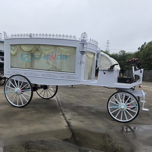 Customizable Color White Funeral Hearse Classic Limousines Beautiful Funeral Electric Modern Car Luxury Hearse <b>Trailer</b> - Product Image 5