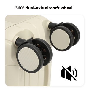 TSAロックとUSBポートハードシェル荷物付き旅行用トロリー荷物20スーツケース - Product Image 4