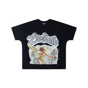 T-shirt pour homme à manches courtes MIXED EMOTION Diamond Angel Beige, vêtements de marque - Product Image 2