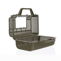 Cage de capture pour petits animaux en plastique léger avec fenêtre transparente