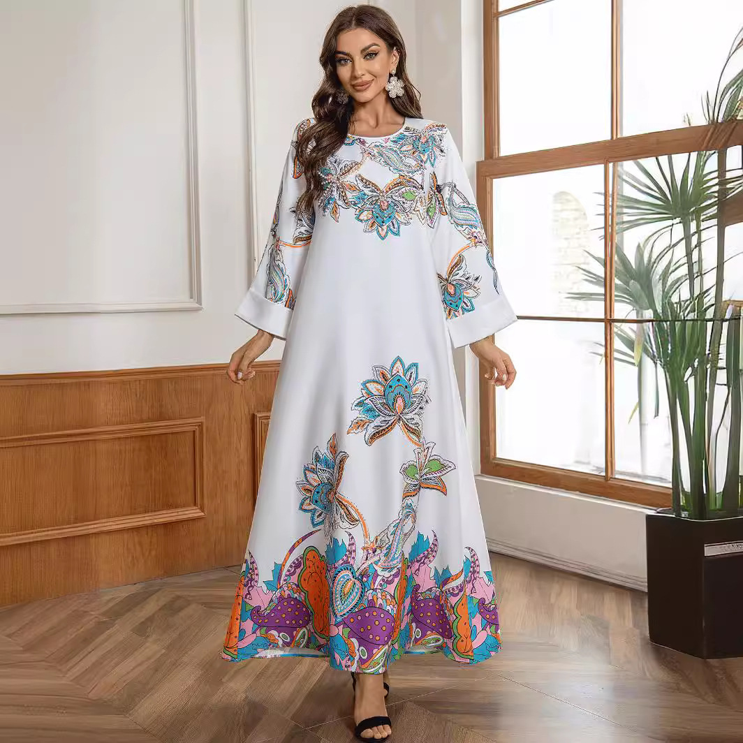 chinese dress ladies Qianliniuinc Kaftan Dresses for Women