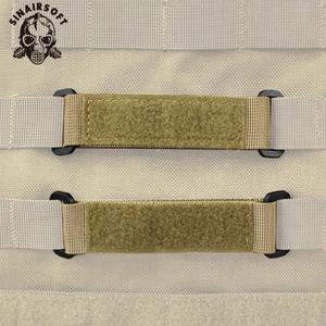 Lot de 2 attaches tactiques Molle pour sac à dos, mousquetons à anneau en D pour escalade, randonnée, sangle de fixation - Product Image 1