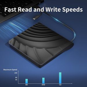 Unidad <span class=keywords><strong>de</strong></span> <span class=keywords><strong>Blu</strong></span>-<span class=keywords><strong>ray</strong></span>/<span class=keywords><strong>DVD</strong></span> Externa Portátil USB 3.0 Tipo-C, Grabadora <span class=keywords><strong>de</strong></span> <span class=keywords><strong>Blu</strong></span>-<span class=keywords><strong>ray</strong></span>, Reproductor <span class=keywords><strong>de</strong></span> <span class=keywords><strong>Blu</strong></span>-<span class=keywords><strong>ray</strong></span> 3D Externo para Laptop, PC, Mac OS, Windows, Linux - Product Image 2