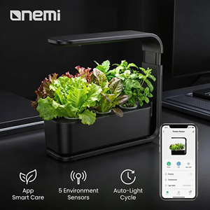 Système de culture hydroponique intelligent pour herbes aromatiques, pot de fleurs auto-arrosant, système hydroponique, <span class=keywords><strong>jardin</strong></span> <span class=keywords><strong>d</strong></span>'<span class=keywords><strong>intérieur</strong></span> intelligent - Product Image 1