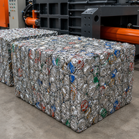 Presse à balles hydraulique horizontale PLC pour aluminium, machine à compresser les boîtes en aluminium
