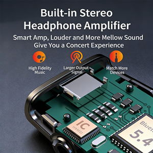 <span class=keywords><strong>Receptor</strong></span> <span class=keywords><strong>de</strong></span> <span class=keywords><strong>Audio</strong></span> Inalámbrico GXYKIT ABS BT 5.4 <span class=keywords><strong>para</strong></span> <span class=keywords><strong>Auto</strong></span>, con Entrada Auxiliar <span class=keywords><strong>de</strong></span> 3.5mm, Manos Libres, 6.1 Canales, con 1 Año <span class=keywords><strong>de</strong></span> Garantía - Product Image 5