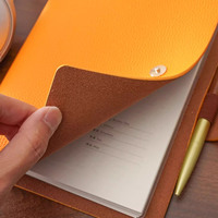 Geschenk A5-Größe Leder Individuelles Notizbuch Reisetagebuch Planer Geld-Ringbuchmappe Aktenordner für Mädchen