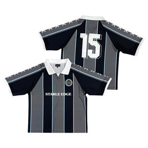 Camisetas de fútbol de alta calidad OEM bordado Club Logo diseño ropa de calle camiseta de fútbol clásica - Product Image 1