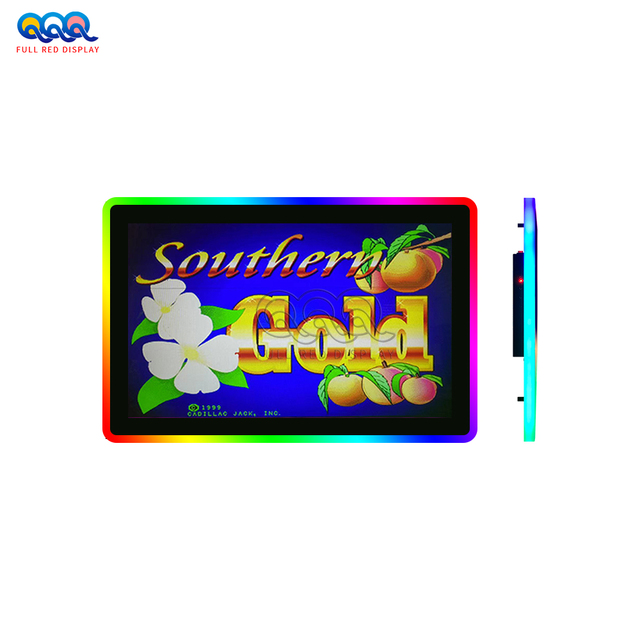 22 Inch Capacitive Touch Screen Pot O Gold Game 3M USB Touch Monitor With Colorful Led Light