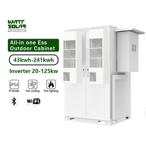 Système de stockage d'énergie personnalisable Wattsolar 100 <span class=keywords><strong>kWh</strong></span> <span class=keywords><strong>200</strong></span> <span class=keywords><strong>kWh</strong></span>, armoire de stockage d'énergie à batterie lithium, armoire extérieure - Product Image 4