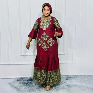 African Traditional Lace Dress - 2025 New Design Women