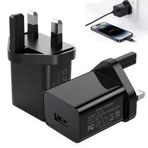 HYTO 5V 2A 1A USB Plug Adapter <strong>UK</strong> 10W Fast USB Wall Charger Phone Charger Plug Wall Plug AC Power Adapter for Smartphone - Product Image 1