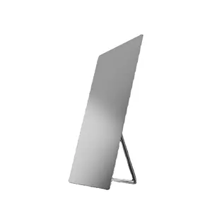 Placa para tablet, tablet para escrita de aço inoxidável, placas apagáveis magnéticas e secas, placa de memo de metal led