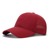 Gorras de Béisbol de Secado Rápido con Logotipo Personalizado al por Mayor, Gorras de Malla Modernas de Verano, Sombreros de Protección Solar para Exteriores de Alta Calidad