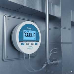 Modbusデジタル差圧ゲージコントローラ電子マイクロ差圧スイッチセンサートランスミッタ0.1% - Product Image 1