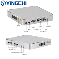 YINGCHI Mini PC de bureau de haute qualité à faible consommation d'énergie avec double écran, Mini PC Intel I5 8250U DDR3L Win10/11 Linux