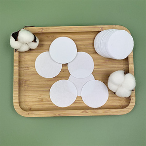 LL10 Nhà máy cung cấp muslin miếng bông làm sạch da mặt và make-up Remover miếng mực - Product Image 3