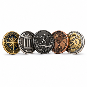 Moneda Conmemorativa Personalizada de Metal para Graduación Escolar, Universitaria, Recuerdo para Estudiantes, Chapada en Oro, 200 Unidades, OEM y ODM - Product Image 6