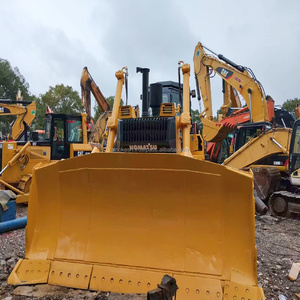 Bulldozer sur chenilles d'occasion d'origine japonaise D155, faible nombre d'heures, avec lame de 9,4 m³ pour l'exploitation minière - Product Image 2