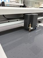 Máquina de corte de vinilo y TPU de doble cuchilla CCD de alta calidad para corte completo y de contorno
