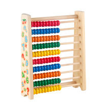 Boulier en bois enfants éducation précoce boulier cadre perles de couleur calcul cadre jouet mathématiques apprentissage Montessori jouets