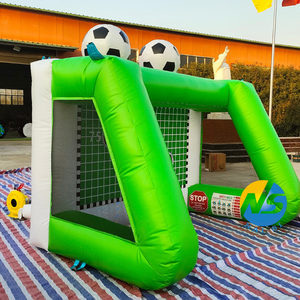 Portería de Fútbol Inflable Verde, Arena de Juego Portátil para Patio Trasero, Playa, Juego de Fútbol, Juego de Tiro al Arco, Deportes Interactivos en Venta - Product Image 2