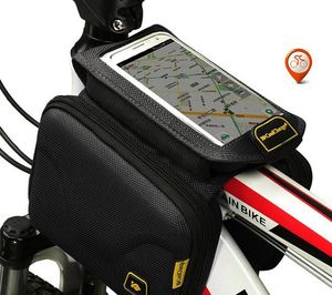 Bolsa de Viaje para Bicicleta de Fábrica BSCI, Bolsa de Alforjas para Bicicleta, Bolsa Delantera para Cuadro de Bicicleta, Accesorios para Bicicleta - Product Image 4