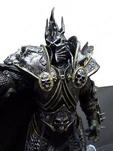 ตุ๊กตาอนิเมะทำมือ งานสั่งทำพิเศษ ตุ๊กตา <span class=keywords><strong>World</strong></span> of Warcraft Lich King Alsace ของตกแต่ง โมเดล PVC ตุ๊กตาอนิเมชั่น - Product Image 4