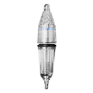 Lampe sous-marine pour attirer les poissons, lumière étanche en acrylique et plastique pour la pêche en eaux profondes, pour le bar, le marlin, le cabillaud - 12 cm et 17 cm - Product Image 1