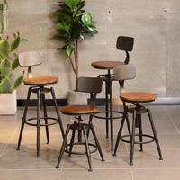 Nordic Industrial Luxus Modern Gold Metall Drehbar Leder Barhocker Theke Küchen stühle für Esszimmer Wohnzimmer Hotel Schlafzimmer