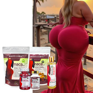 Kit de 5 pièces pour l'amélioration des fesses Booty Curve Maca, rend les fesses élastiques et fermes, ingrédients naturels purs - Product Image 3