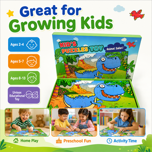 Fabricant OEM <span class=keywords><strong>de</strong></span> jouets en carton, puzzle personnalisé pour enfants, animaux, monstres, jeu éducatif pour enfants, puzzle, jeu <span class=keywords><strong>de</strong></span> puzzle, usine FSC - Product Image 4