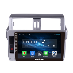 Thiết Bị Định Vị GPS Cho Xe Hơi Toyota Land Cruiser Prado 2014-2017 10 Inch Bộ Điều Hướng GPS Quad-Core Kép 2 Din 8 Cho Xe Hơi - Product Image 1