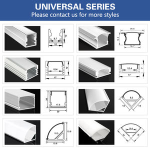 Custom <span class=keywords><strong>LED</strong></span> in lega di alluminio <span class=keywords><strong>profilo</strong></span> luce <span class=keywords><strong>incasso</strong></span> canale diffusore anodizzazione <span class=keywords><strong>soffitto</strong></span> cartongesso bianco nero 1m 2m 3m lunghezze - Product Image 3