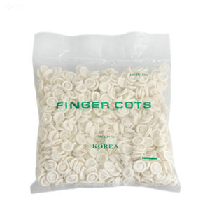 Zwarte Esd Vingerbedje/Industriële Poedervrije Vingerbedje/Esd Stofvrije Latex Vingerbedje - Product Image 1