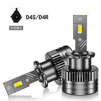 Nouveaux phares de voiture LED 12V série D, D1S D3S D2S D4S D55 intégrés, Plug & Play, 6500 lumens, compatibilité automobile universelle