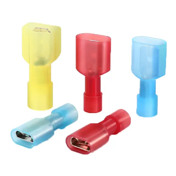 High quality Nylon Type FDFN MDFN Insulated Spade Joint Male Female Cable Terminal Lugs Fast Electrical Wire Connector