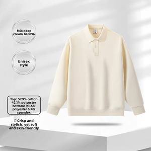 Sudadera con logotipo personalizado impreso, ropa de trabajo para otoño e invierno, ropa de trabajo de manga larga con texto impreso - Product Image 4