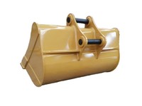 Direct usine, Godet à boue 20T, OEM personnalisé, pour le nettoyage des fossés, avec réglage de largeur, profondeur et bordure, Fournisseur jaune