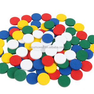Meeples in Legno 2024 per Giochi da Tavolo, Logo Personalizzabile, Caratteristiche di Sicurezza, MDF Faggio, Giocattoli Educativi di Scacchi con Borsa - Product Image 1