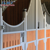 Écurie extérieure avec toit 2.2m Écuries pour chevaux Écuries durables Tente pour chevaux