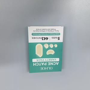 Pack varié de patchs anti-acné, 443 patchs, 5 tailles, traitement des boutons hydrocolloïdes pour tous types de peau, adultes - Product Image 6