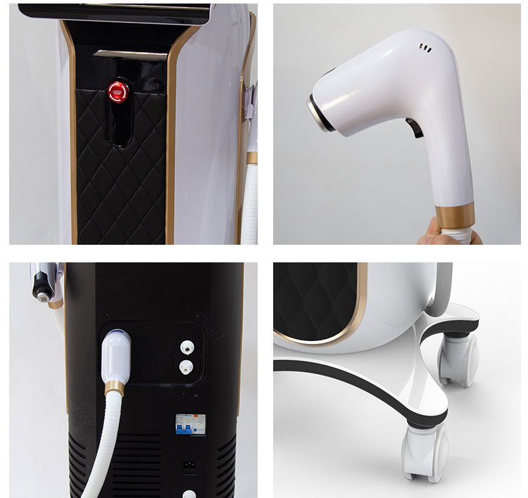 Diode Laser Hair Removal Machine Ice Platinum Epilator Diode Laser 755 808 1064