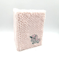 2025 rose A5 A6 Animal licorne dessin animé autocollants en peluche/fourrure cahier pour fille cadeaux