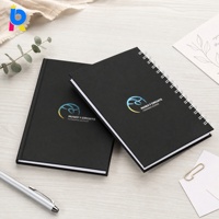 Cuaderno Premium Personalizado A5 con Encuadernación Wire-O para Regalo Corporativo, Impresión Serigráfica, Papel Interior Reciclado