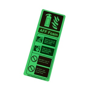 Señal fluorescente de salida luminosa autoadhesiva de emergencia de advertencia de patrón personalizado de plástico de PVC de alta calidad señal de tráfico de calidad - Product Image 5